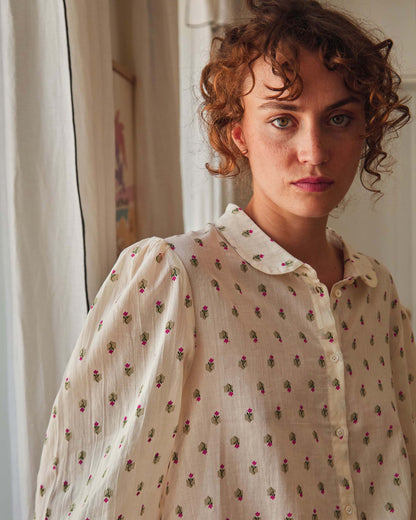 Blouse femme Lily écru