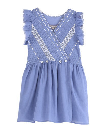 Robe vintage bleu