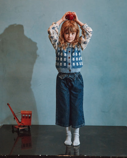 Jean - Large ceinturé denim