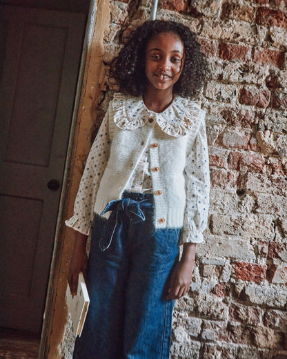 Cardigan - Sans manches ultra doux écru