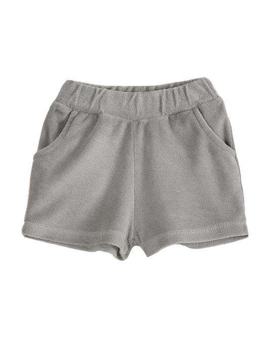 Short éponge gris