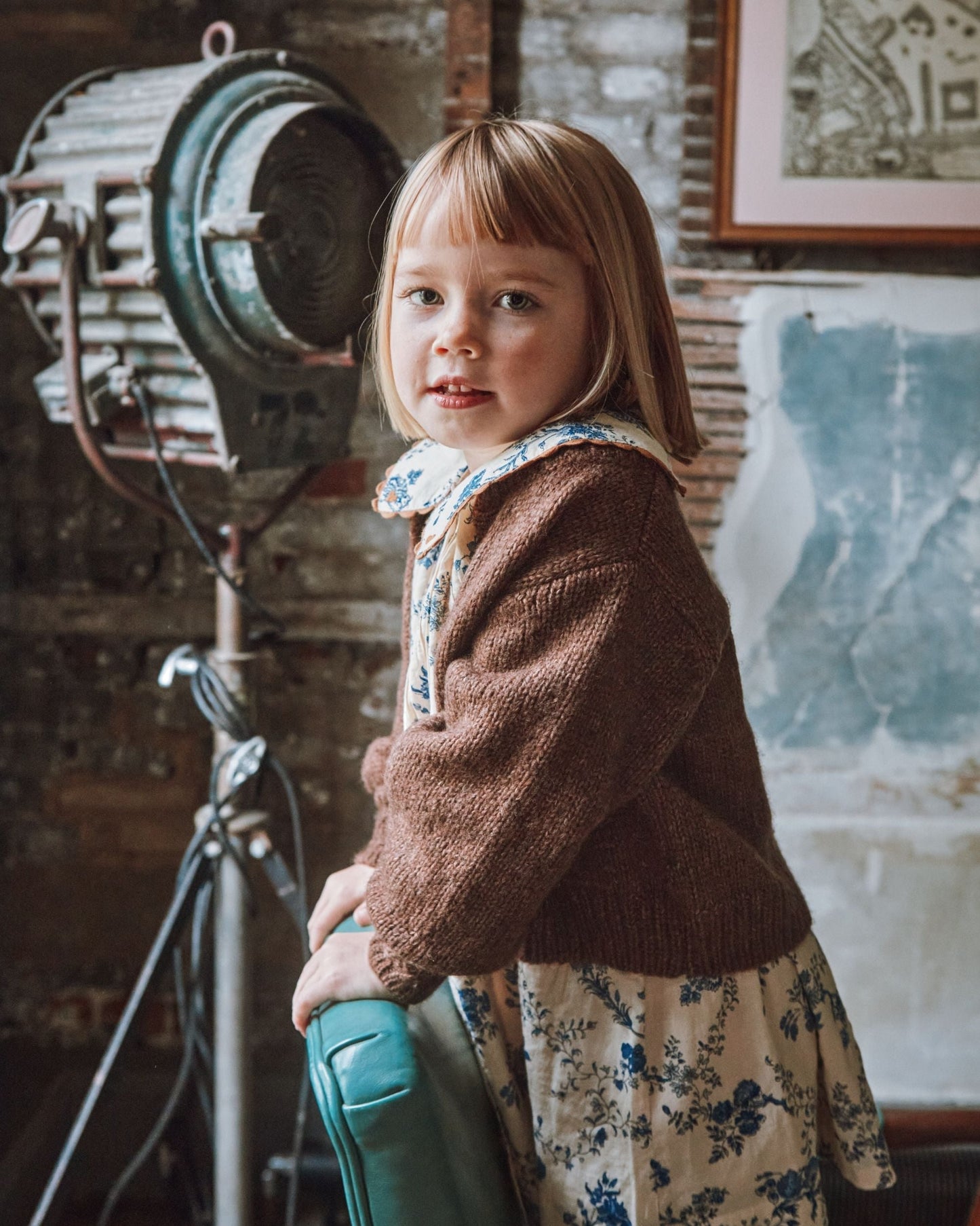 Cardigan - Ultra doux châtaigne