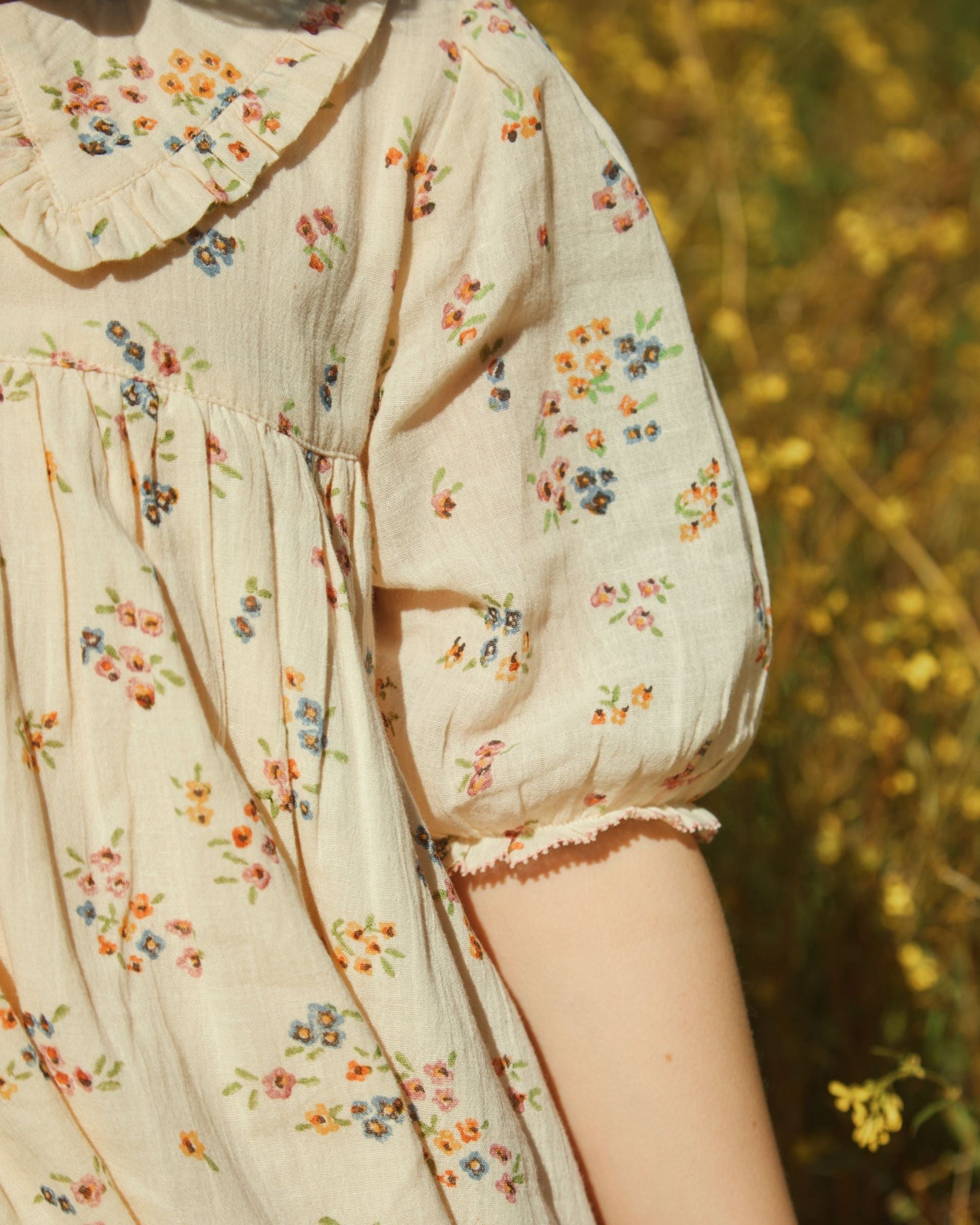 Robe à fleurs achillea