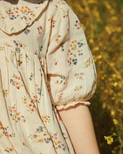 Robe à fleurs achillea