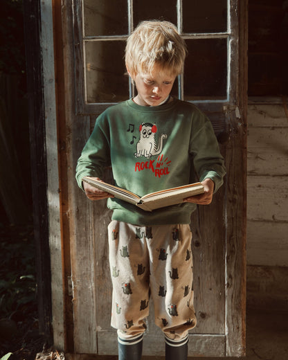 Sweat Rock n'roll coton bio vert