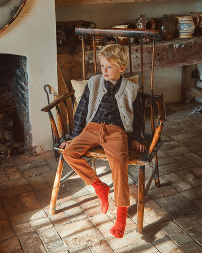 Cardigan sans manches argile