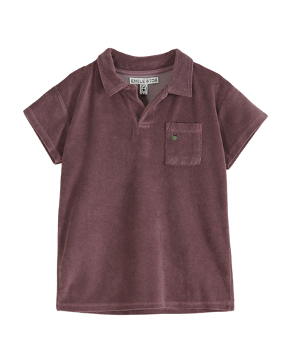 Polo éponge violet