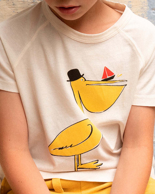 T-shirt blanc pélican