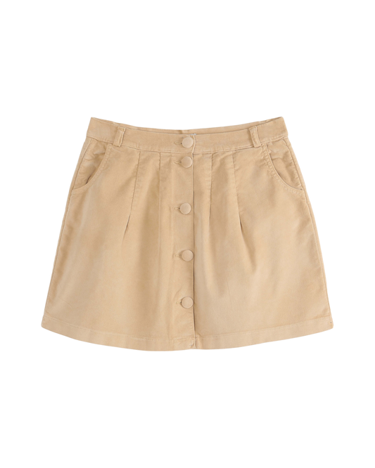 Jupe velours dune