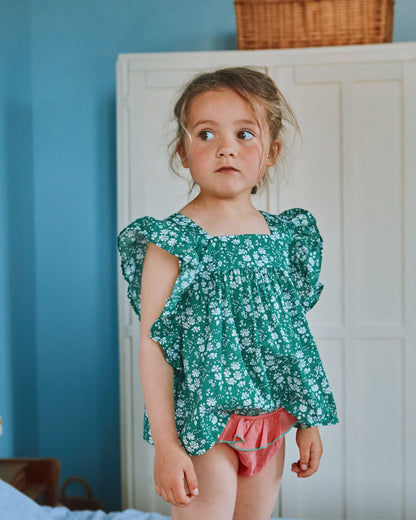 Blouse Liberty vert
