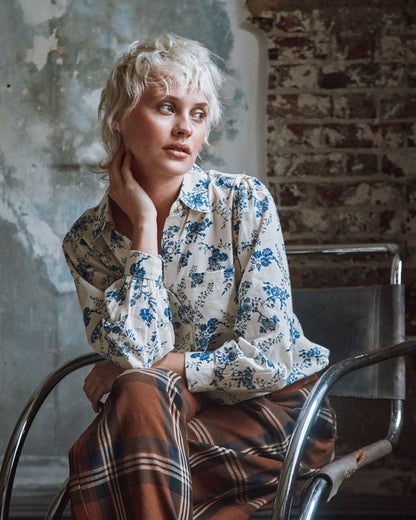 Chemise - Orchid bleu
