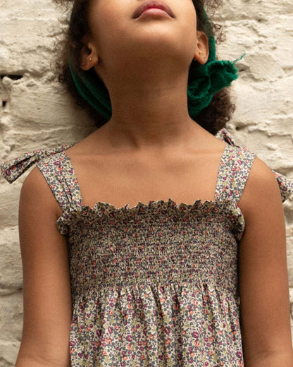 Top à bretelles Liberty Eloïse multicolore