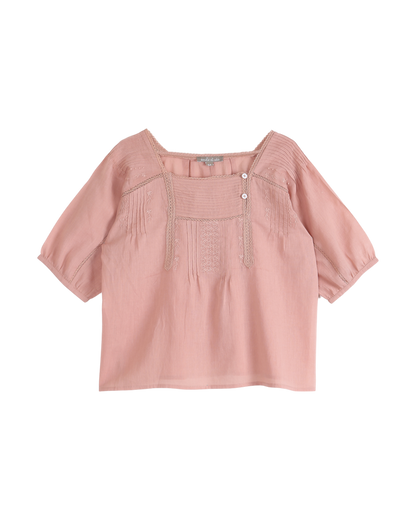 Blouse vintage blush