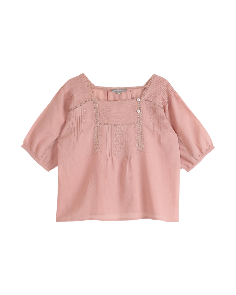 Blouse vintage blush