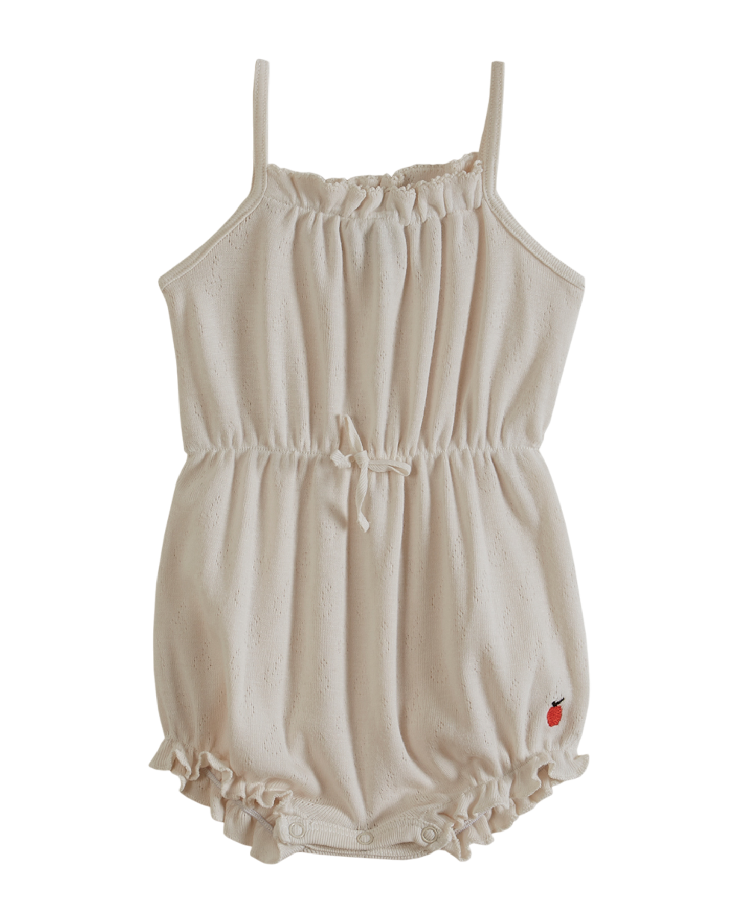 Combicourt jersey de coton modal blanc
