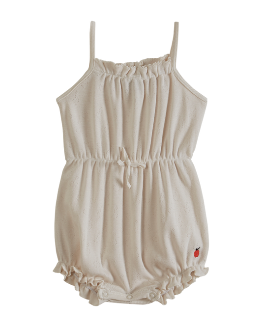 Combicourt jersey de coton modal blanc