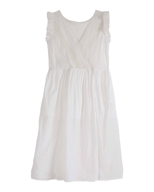 Robe vintage écru
