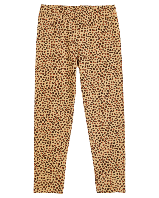 Legging bébé coton bio léopard