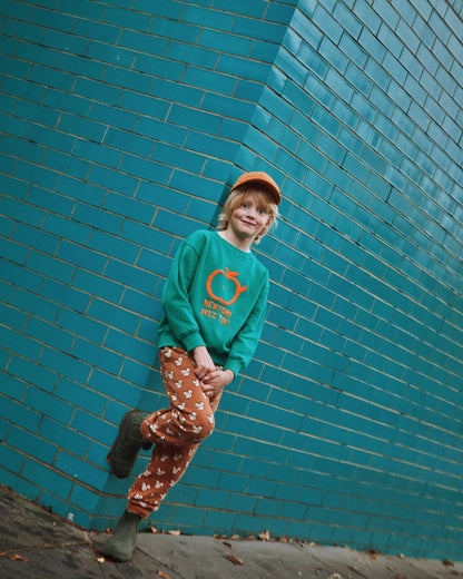 Sweat - New York avec toi coton bio vert