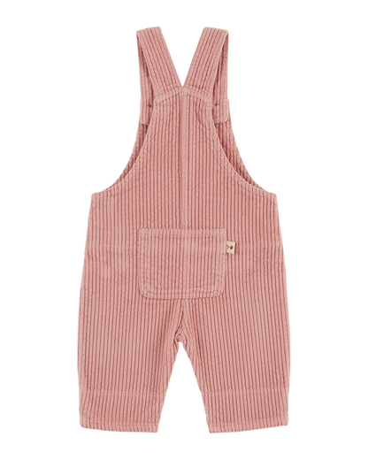 Salopette velours blush