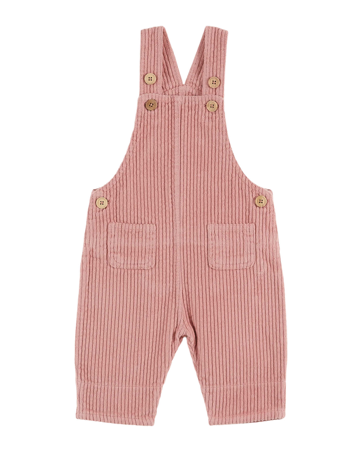 Salopette velours blush