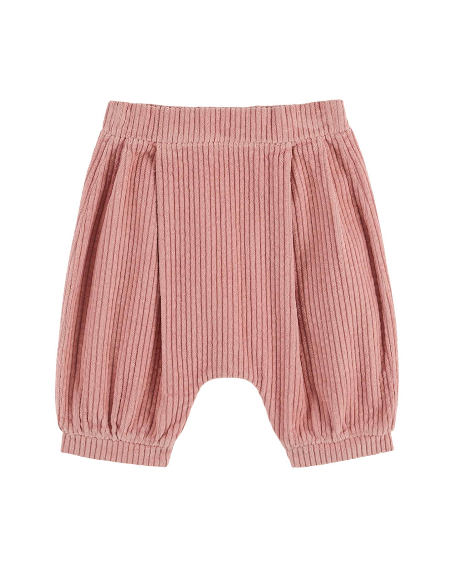Sarouel velours blush