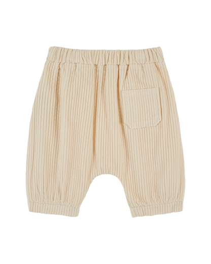 Sarouel velours crème