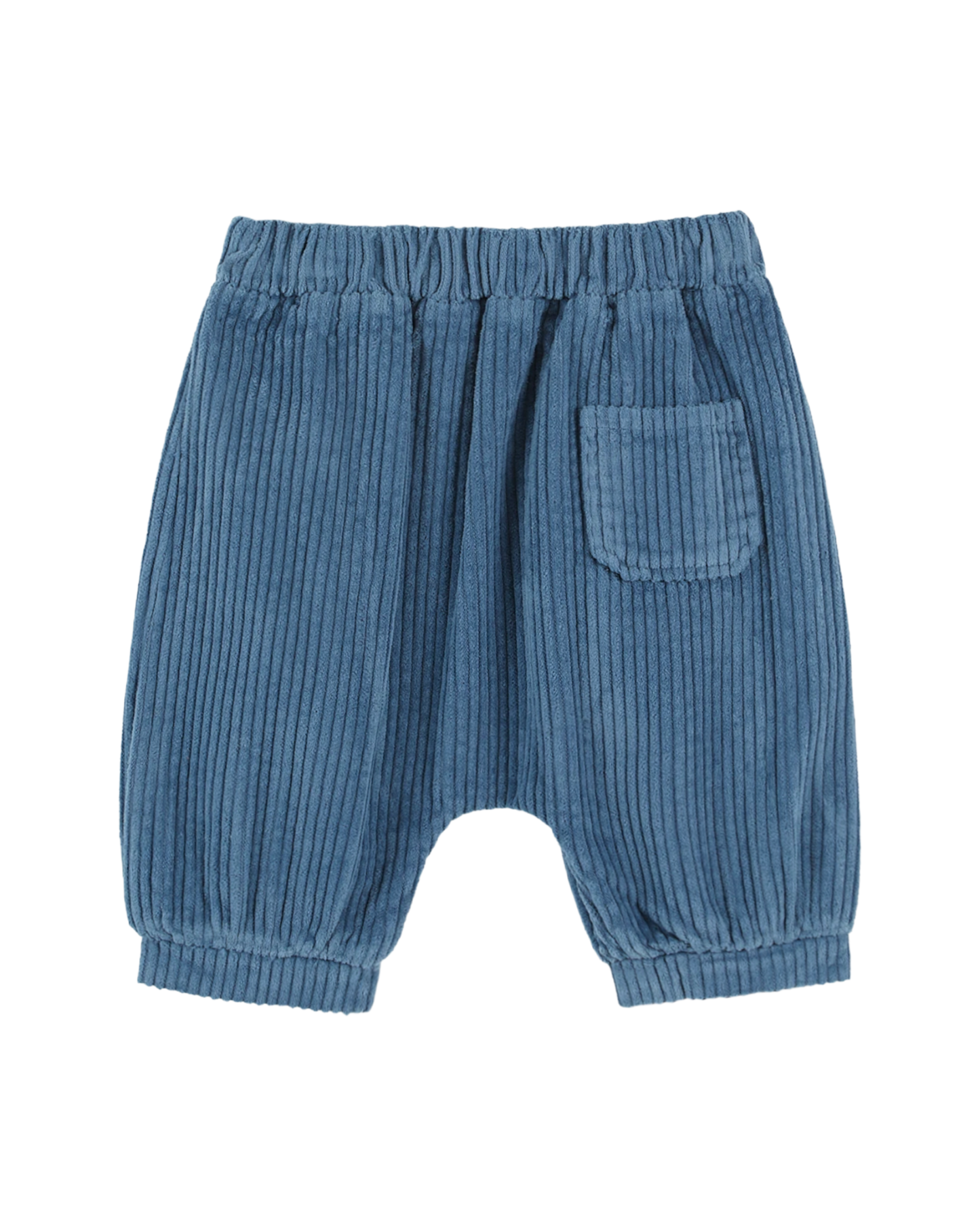 Sarouel velours bleu