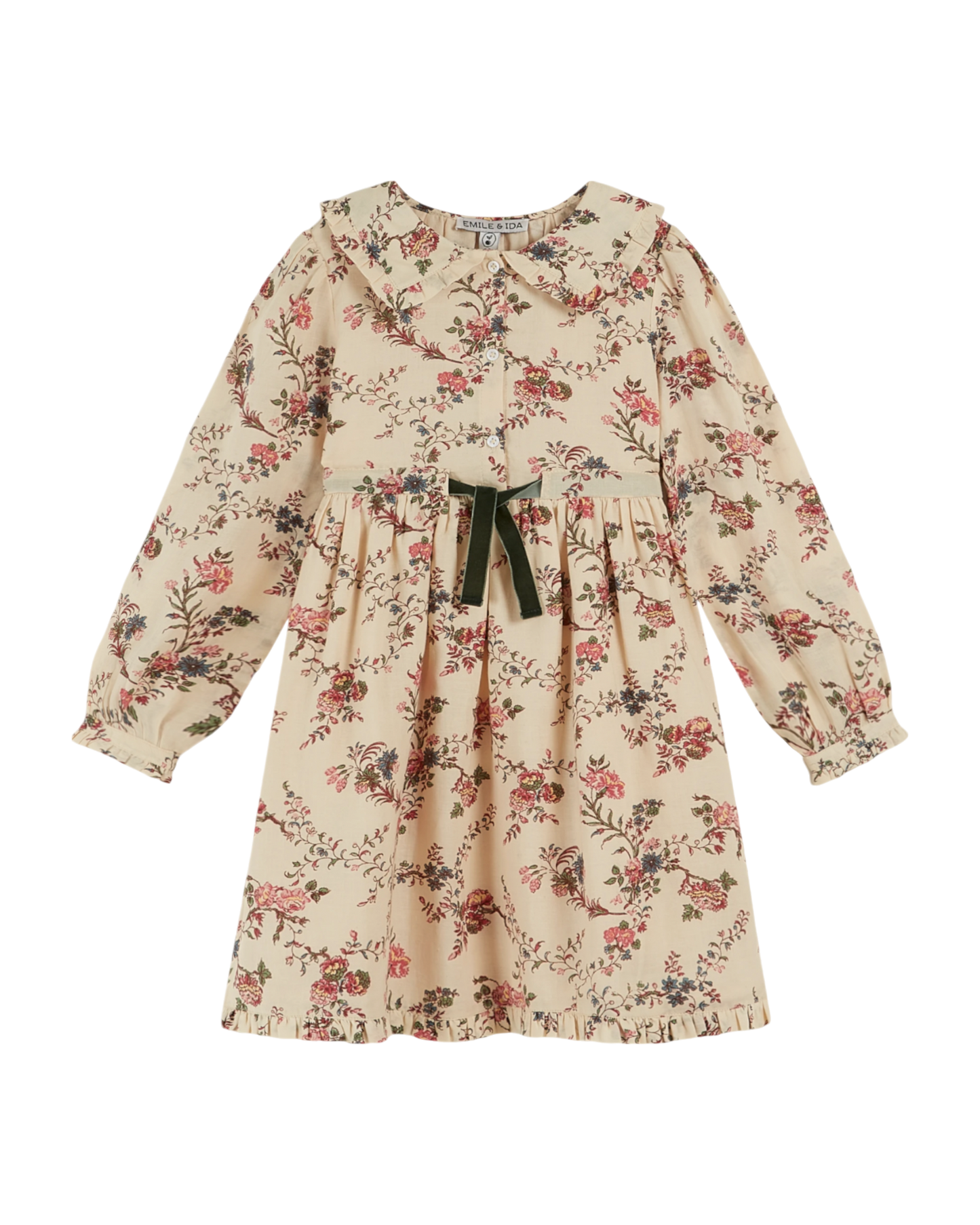 Robe orchid écru