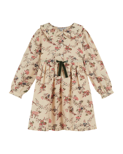Robe orchid écru