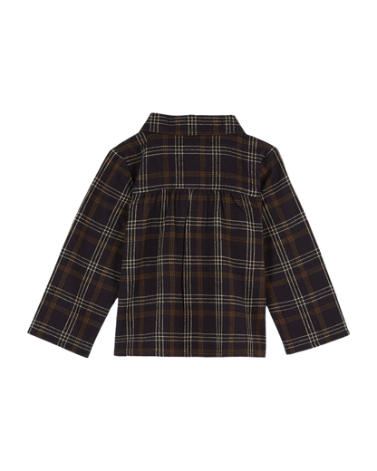 Kurta carreaux gavin bitume