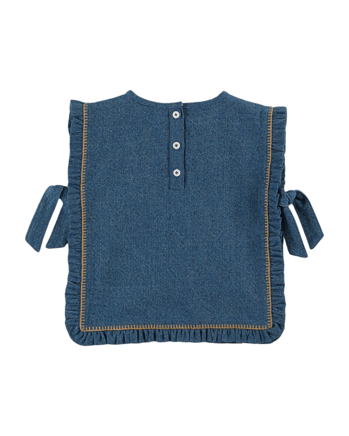 Blouse sans manches denim