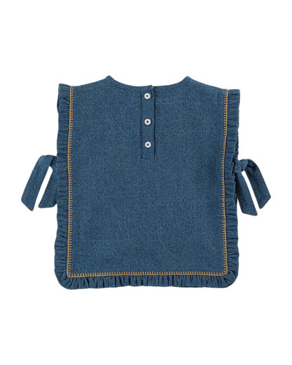 Blouse sans manches denim