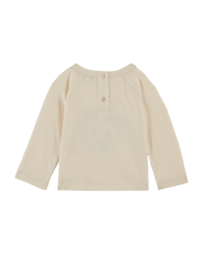 T-shirt best fan coton bio beige