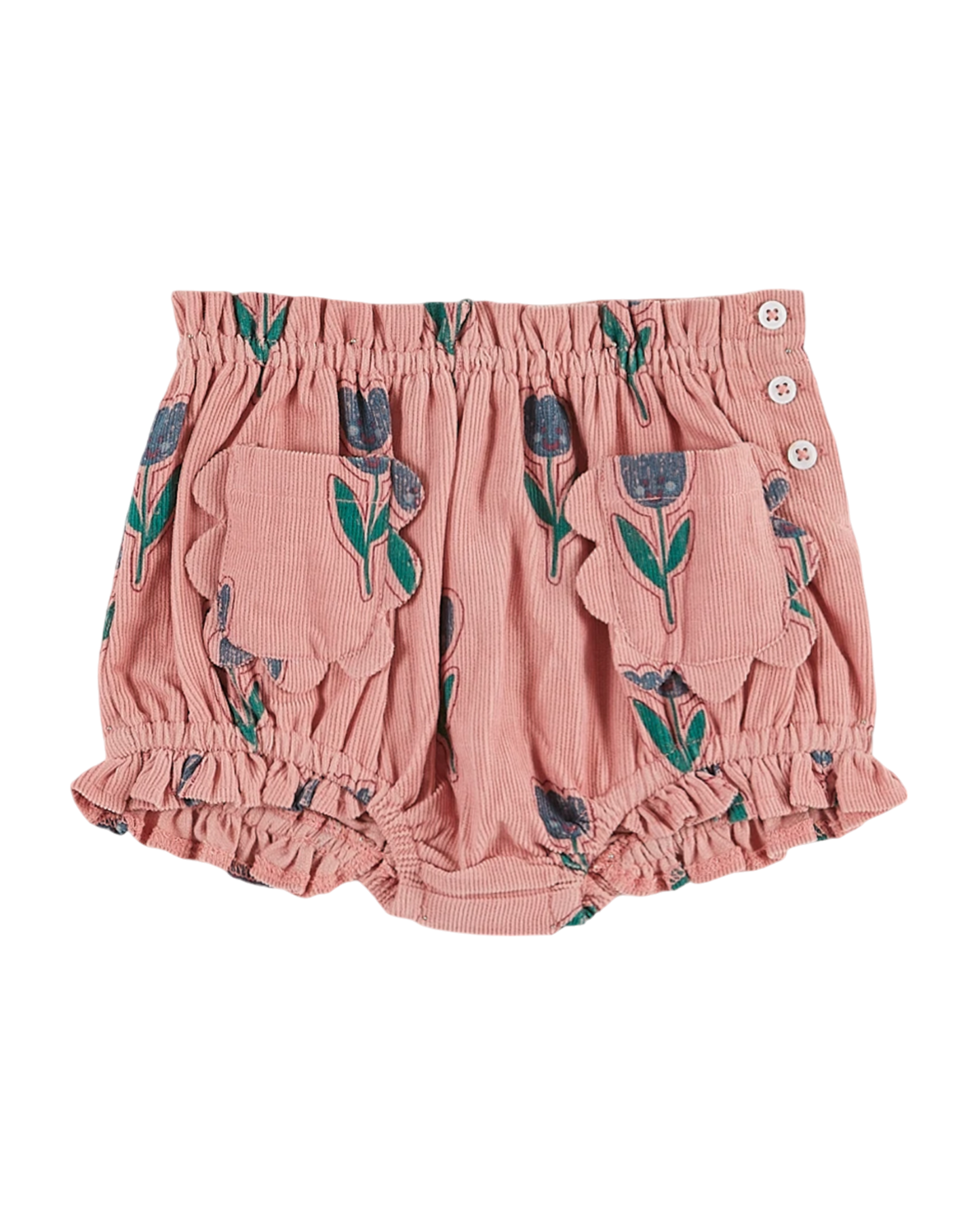Bloomer velours tulipe blush