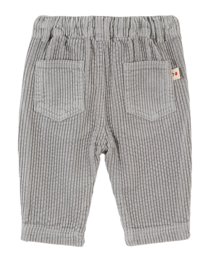 Pantalon velours gris
