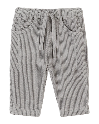 Pantalon velours gris