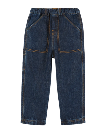 Jean genouillères denim