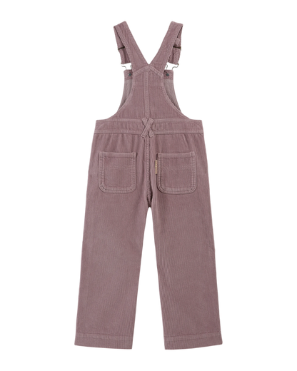 Salopette velours mauve