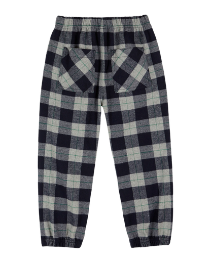 Pantalon carreaux marine