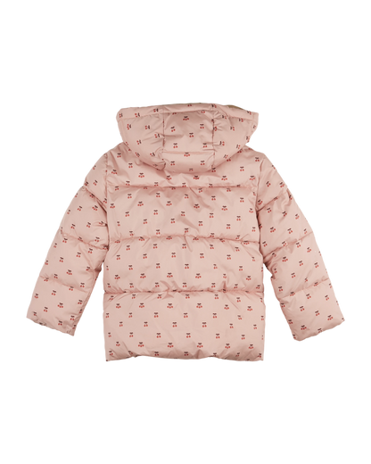 Doudoune cerise rose