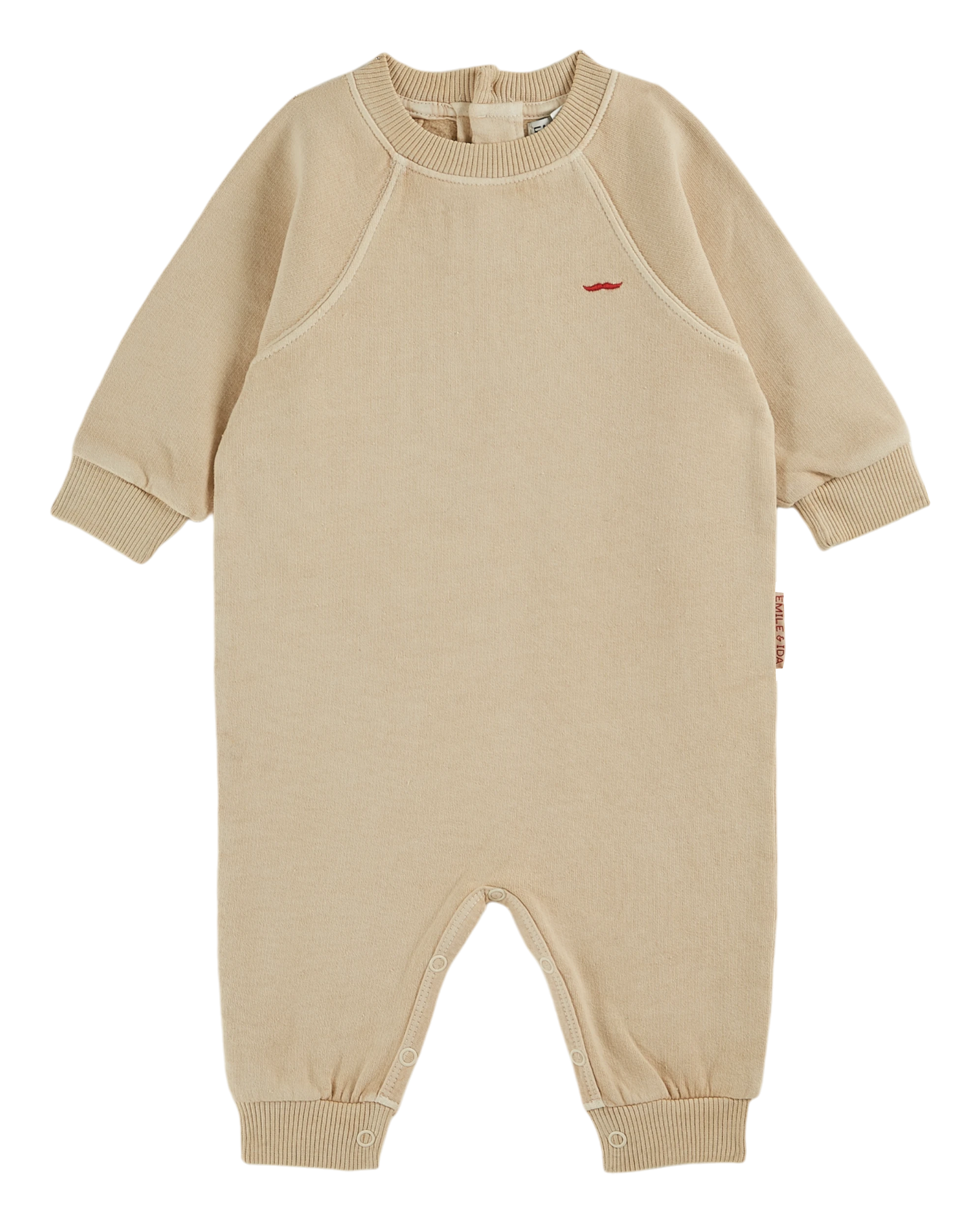 Combinaison coton et teinture bio beige