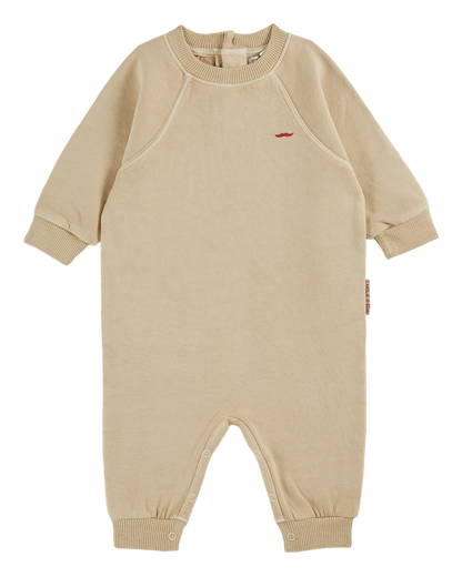 Combinaison coton et teinture bio beige