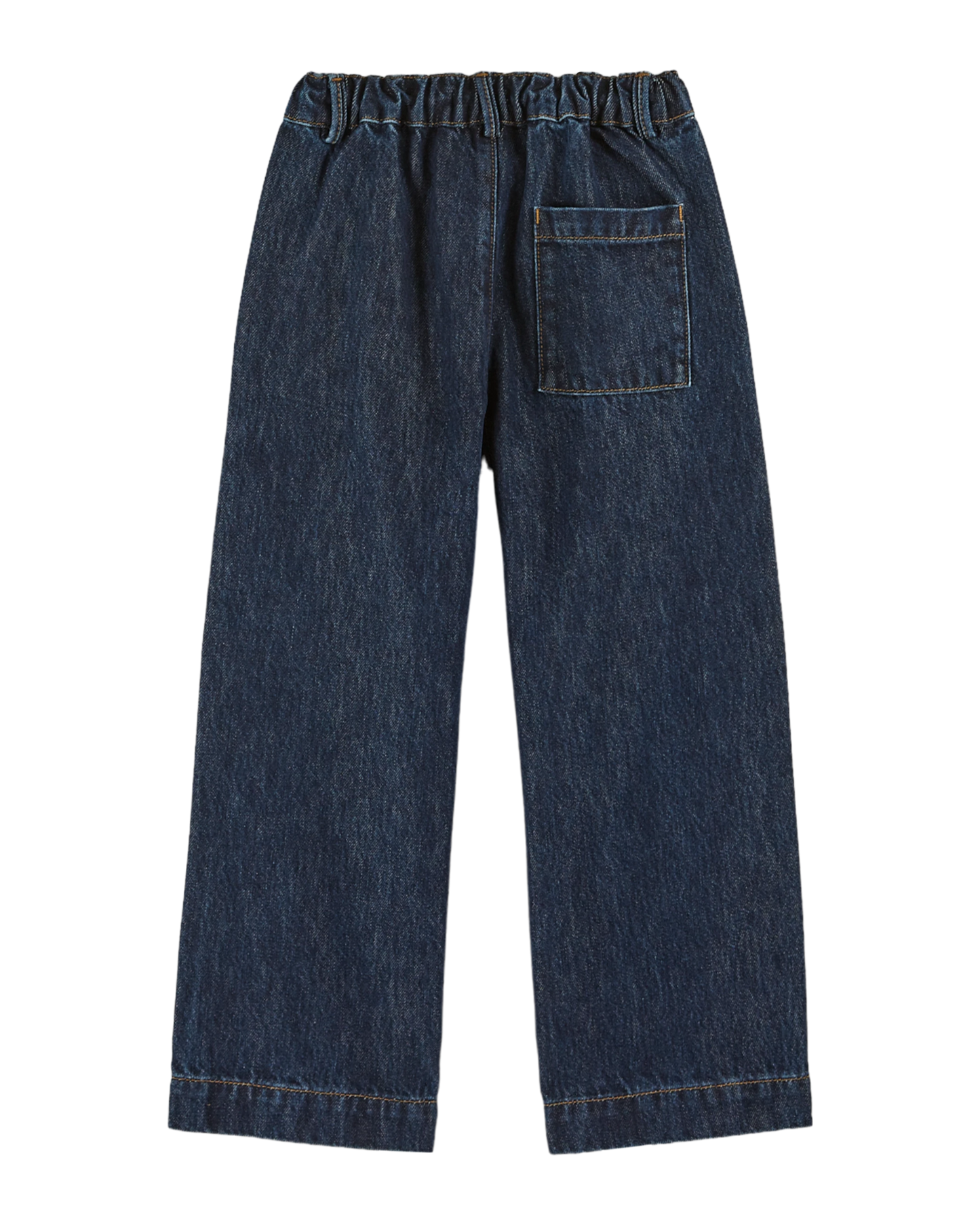 Jean droit denim brut