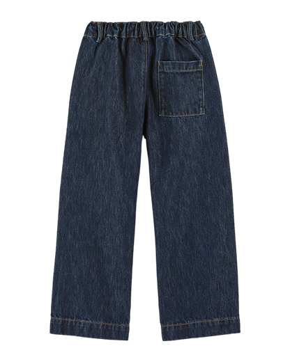 Jean droit denim brut