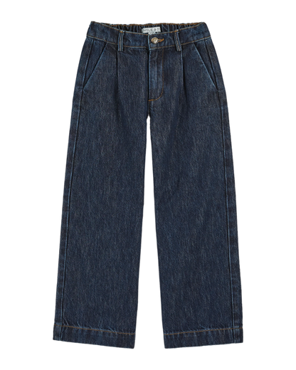 Jean droit denim brut