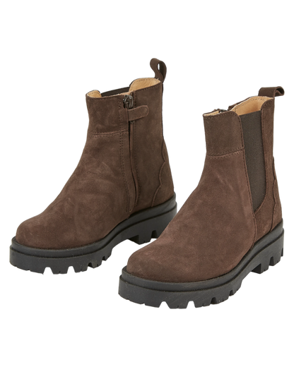 Boots cuir café