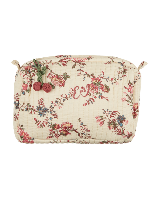 Trousse de toilette orchid écru