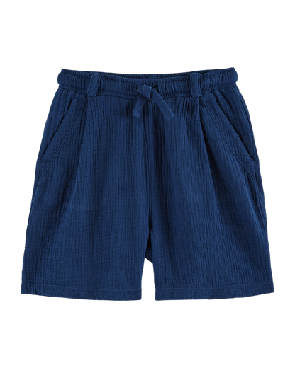 Bermuda gaze de coton nuit