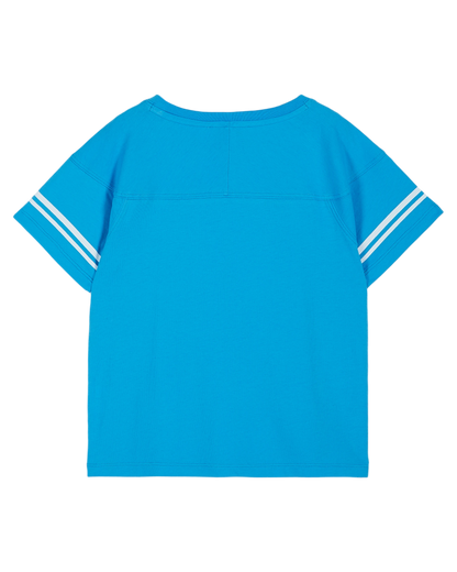 T-shirt coton bio N°15 azure